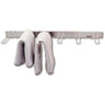 Wall Mounted Stainless Steel Drying Rack, 6 Bracket