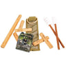 Warm Bamboo Stick Set with DVD by Bamboo Fusion