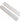 Washable Jumbo White/Red Cushioned Nail Files - 7"L x 1-1/8"W - Grit 100/100 - 50 Pack by Princess