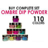 WAVE DIP - Ombre Dip Powder 2 oz - Complete Set - 110 Colors (#001-#122) by WaveGel