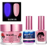 Wave Glow 3-In-1 Matching Combo Set / 1 Gel Polish 0.5 oz. + 1 Lacquer 0.5 oz. + 1 Dip Powder 2 oz. / #05