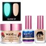 Wave Glow 3-In-1 Matching Combo Set / 1 Gel Polish 0.5 oz. + 1 Lacquer 0.5 oz. + 1 Dip Powder 2 oz. / #07