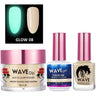 Wave Glow 3-In-1 Matching Combo Set / 1 Gel Polish 0.5 oz. + 1 Lacquer 0.5 oz. + 1 Dip Powder 2 oz. / #08