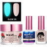 Wave Glow 3-In-1 Matching Combo Set / 1 Gel Polish 0.5 oz. + 1 Lacquer 0.5 oz. + 1 Dip Powder 2 oz. / #09