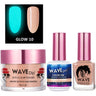 Wave Glow 3-In-1 Matching Combo Set / 1 Gel Polish 0.5 oz. + 1 Lacquer 0.5 oz. + 1 Dip Powder 2 oz. / #10