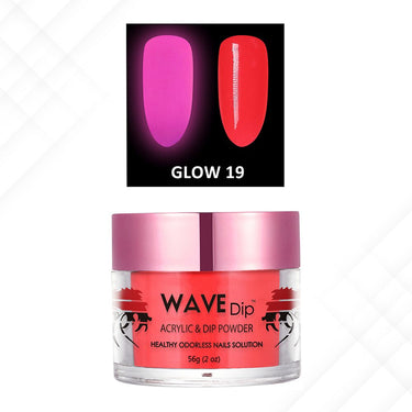 Wave Glow Gel Acrylic/Dipping Powder 2 oz. / #19