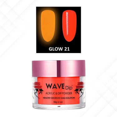 Wave Glow Gel Acrylic/Dipping Powder 2 oz. / #21
