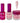 Wave Princess Collection 3-In-1 Matching Combo Set / 1 Gel Polish 0.5 oz. + 1 Lacquer 0.5 oz. + 1 Dip Powder 2 oz. / #10 Run-of-the-Mill