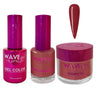 Wave Princess Collection 3-In-1 Matching Combo Set / 1 Gel Polish 0.5 oz. + 1 Lacquer 0.5 oz. + 1 Dip Powder 2 oz. / #105 Radda