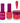 Wave Princess Collection 3-In-1 Matching Combo Set / 1 Gel Polish 0.5 oz. + 1 Lacquer 0.5 oz. + 1 Dip Powder 2 oz. / #106 Refescent