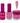 Wave Princess Collection 3-In-1 Matching Combo Set / 1 Gel Polish 0.5 oz. + 1 Lacquer 0.5 oz. + 1 Dip Powder 2 oz. / #110 Dirt Pink