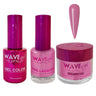 Wave Princess Collection 3-In-1 Matching Combo Set / 1 Gel Polish 0.5 oz. + 1 Lacquer 0.5 oz. + 1 Dip Powder 2 oz. / #110 Dirt Pink