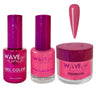 Wave Princess Collection 3-In-1 Matching Combo Set / 1 Gel Polish 0.5 oz. + 1 Lacquer 0.5 oz. + 1 Dip Powder 2 oz. / #111 Alexandra