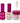 Wave Princess Collection 3-In-1 Matching Combo Set / 1 Gel Polish 0.5 oz. + 1 Lacquer 0.5 oz. + 1 Dip Powder 2 oz. / #115 White Might