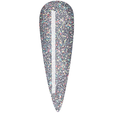 Wave Princess Collection 3-In-1 Matching Combo Set / 1 Gel Polish 0.5 oz. + 1 Lacquer 0.5 oz. + 1 Dip Powder 2 oz. / #117 Wake up Glitter