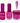 Wave Princess Collection 3-In-1 Matching Combo Set / 1 Gel Polish 0.5 oz. + 1 Lacquer 0.5 oz. + 1 Dip Powder 2 oz. / #120 Roseo