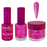 Wave Princess Collection 3-In-1 Matching Combo Set / 1 Gel Polish 0.5 oz. + 1 Lacquer 0.5 oz. + 1 Dip Powder 2 oz. / #120 Roseo