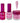 Wave Princess Collection 3-In-1 Matching Combo Set / 1 Gel Polish 0.5 oz. + 1 Lacquer 0.5 oz. + 1 Dip Powder 2 oz. / #14 Lavish