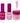Wave Princess Collection 3-In-1 Matching Combo Set / 1 Gel Polish 0.5 oz. + 1 Lacquer 0.5 oz. + 1 Dip Powder 2 oz. / #15 Light Rose