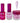 Wave Princess Collection 3-In-1 Matching Combo Set / 1 Gel Polish 0.5 oz. + 1 Lacquer 0.5 oz. + 1 Dip Powder 2 oz. / #17 Lavendula