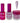 Wave Princess Collection 3-In-1 Matching Combo Set / 1 Gel Polish 0.5 oz. + 1 Lacquer 0.5 oz. + 1 Dip Powder 2 oz. / #18 Deluge