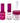 Wave Princess Collection 3-In-1 Matching Combo Set / 1 Gel Polish 0.5 oz. + 1 Lacquer 0.5 oz. + 1 Dip Powder 2 oz. / #2 Super White