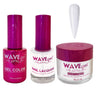 Wave Princess Collection 3-In-1 Matching Combo Set / 1 Gel Polish 0.5 oz. + 1 Lacquer 0.5 oz. + 1 Dip Powder 2 oz. / #2 Super White