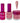 Wave Princess Collection 3-In-1 Matching Combo Set / 1 Gel Polish 0.5 oz. + 1 Lacquer 0.5 oz. + 1 Dip Powder 2 oz. / #26 Stone Palace