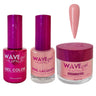 Wave Princess Collection 3-In-1 Matching Combo Set / 1 Gel Polish 0.5 oz. + 1 Lacquer 0.5 oz. + 1 Dip Powder 2 oz. / #28 I am not a Princess