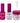 Wave Princess Collection 3-In-1 Matching Combo Set / 1 Gel Polish 0.5 oz. + 1 Lacquer 0.5 oz. + 1 Dip Powder 2 oz. / #3 Sallow Light