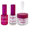 Wave Princess Collection 3-In-1 Matching Combo Set / 1 Gel Polish 0.5 oz. + 1 Lacquer 0.5 oz. + 1 Dip Powder 2 oz. / #3 Sallow Light