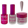 Wave Princess Collection 3-In-1 Matching Combo Set / 1 Gel Polish 0.5 oz. + 1 Lacquer 0.5 oz. + 1 Dip Powder 2 oz. / #32 Sidewalk Mouse