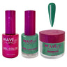 Wave Princess Collection 3-In-1 Matching Combo Set / 1 Gel Polish 0.5 oz. + 1 Lacquer 0.5 oz. + 1 Dip Powder 2 oz. / #47 New Leaf