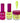 Wave Princess Collection 3-In-1 Matching Combo Set / 1 Gel Polish 0.5 oz. + 1 Lacquer 0.5 oz. + 1 Dip Powder 2 oz. / #51 Tiana