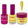 Wave Princess Collection 3-In-1 Matching Combo Set / 1 Gel Polish 0.5 oz. + 1 Lacquer 0.5 oz. + 1 Dip Powder 2 oz. / #52 Sunlight Window