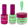 Wave Princess Collection 3-In-1 Matching Combo Set / 1 Gel Polish 0.5 oz. + 1 Lacquer 0.5 oz. + 1 Dip Powder 2 oz. / #54 Frog Kiss