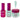 Wave Princess Collection 3-In-1 Matching Combo Set / 1 Gel Polish 0.5 oz. + 1 Lacquer 0.5 oz. + 1 Dip Powder 2 oz. / #59 Bowtie