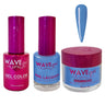 Wave Princess Collection 3-In-1 Matching Combo Set / 1 Gel Polish 0.5 oz. + 1 Lacquer 0.5 oz. + 1 Dip Powder 2 oz. / #65 Night Star