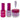 Wave Princess Collection 3-In-1 Matching Combo Set / 1 Gel Polish 0.5 oz. + 1 Lacquer 0.5 oz. + 1 Dip Powder 2 oz. / #69 Periwinkle