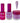 Wave Princess Collection 3-In-1 Matching Combo Set / 1 Gel Polish 0.5 oz. + 1 Lacquer 0.5 oz. + 1 Dip Powder 2 oz. / #70 Lilac Sundae