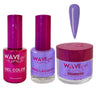 Wave Princess Collection 3-In-1 Matching Combo Set / 1 Gel Polish 0.5 oz. + 1 Lacquer 0.5 oz. + 1 Dip Powder 2 oz. / #71 Magical