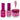 Wave Princess Collection 3-In-1 Matching Combo Set / 1 Gel Polish 0.5 oz. + 1 Lacquer 0.5 oz. + 1 Dip Powder 2 oz. / #76 Star Struck