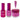 Wave Princess Collection 3-In-1 Matching Combo Set / 1 Gel Polish 0.5 oz. + 1 Lacquer 0.5 oz. + 1 Dip Powder 2 oz. / #78 Francesca