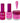 Wave Princess Collection 3-In-1 Matching Combo Set / 1 Gel Polish 0.5 oz. + 1 Lacquer 0.5 oz. + 1 Dip Powder 2 oz. / #79 Secret Poison