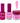 Wave Princess Collection 3-In-1 Matching Combo Set / 1 Gel Polish 0.5 oz. + 1 Lacquer 0.5 oz. + 1 Dip Powder 2 oz. / #81 Blush Lipstick