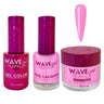 Wave Princess Collection 3-In-1 Matching Combo Set / 1 Gel Polish 0.5 oz. + 1 Lacquer 0.5 oz. + 1 Dip Powder 2 oz. / #81 Blush Lipstick