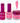 Wave Princess Collection 3-In-1 Matching Combo Set / 1 Gel Polish 0.5 oz. + 1 Lacquer 0.5 oz. + 1 Dip Powder 2 oz. / #82 Pop Lips