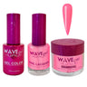 Wave Princess Collection 3-In-1 Matching Combo Set / 1 Gel Polish 0.5 oz. + 1 Lacquer 0.5 oz. + 1 Dip Powder 2 oz. / #82 Pop Lips