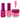 Wave Princess Collection 3-In-1 Matching Combo Set / 1 Gel Polish 0.5 oz. + 1 Lacquer 0.5 oz. + 1 Dip Powder 2 oz. / #82 Pop Lips