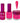 Wave Princess Collection 3-In-1 Matching Combo Set / 1 Gel Polish 0.5 oz. + 1 Lacquer 0.5 oz. + 1 Dip Powder 2 oz. / #85 Rose Field
